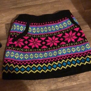 Boutique sweater skirt